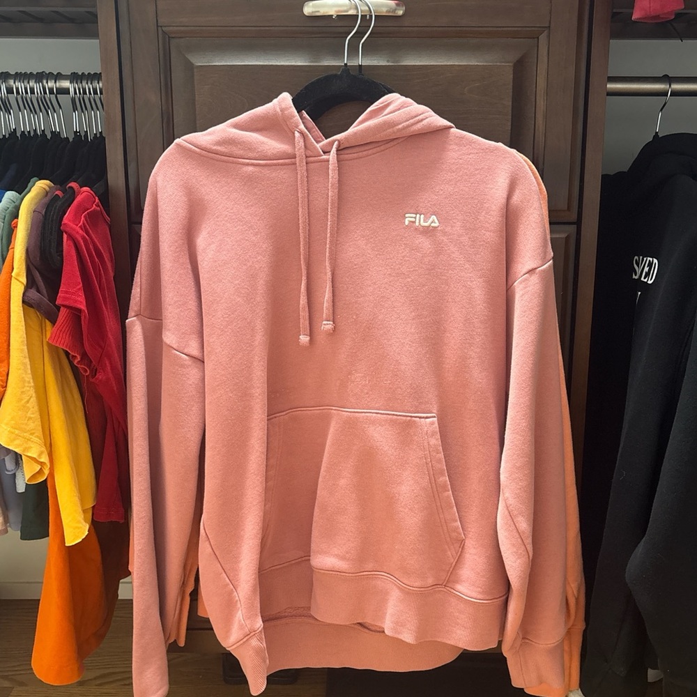Fila Blush Pink Hoodie